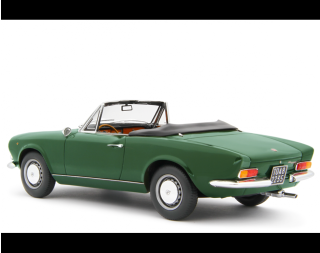 Fiat 124 Sport Spider AS (1438 cc.) 1968 Verde Laudoracing 1:18 Resinemodell (Türen, Motorhaube... nicht zu öffnen!)